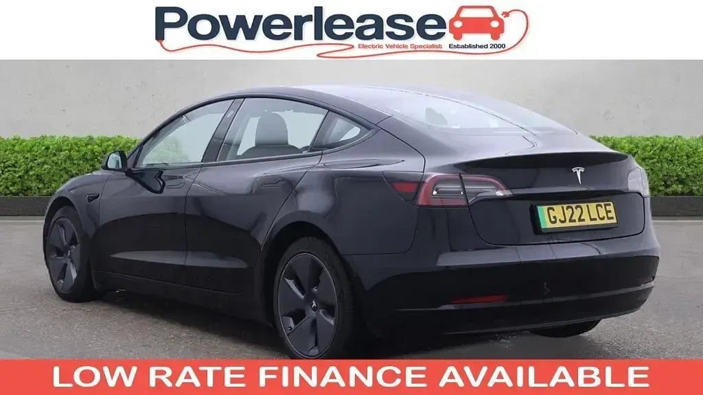 Used Tesla Model 3 Standard Range 235 kW (320 HP) 2022 Black Sedan