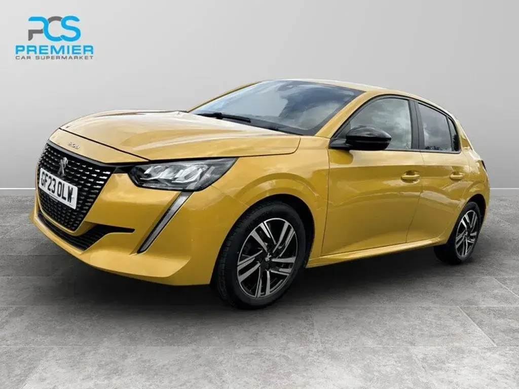 Used Peugeot 208 Active+ 2023 Yellow Hatchback