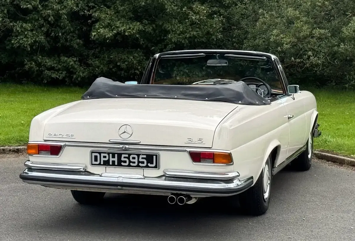 Used Mercedes 280 1970 White Cabriolet