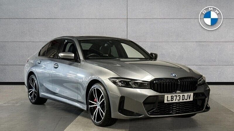 Grey Used 2023 BMW 330e M Sport | £33,500 (Fair price) - Image 1/4
