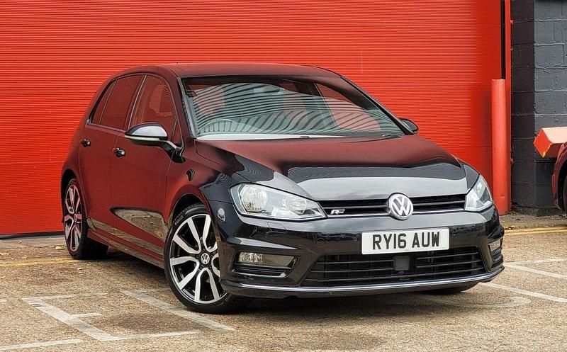 Black Used 2016 VW Golf VII R-line Edition Hatchback | £14,999 (Expensive) - Image 1/4