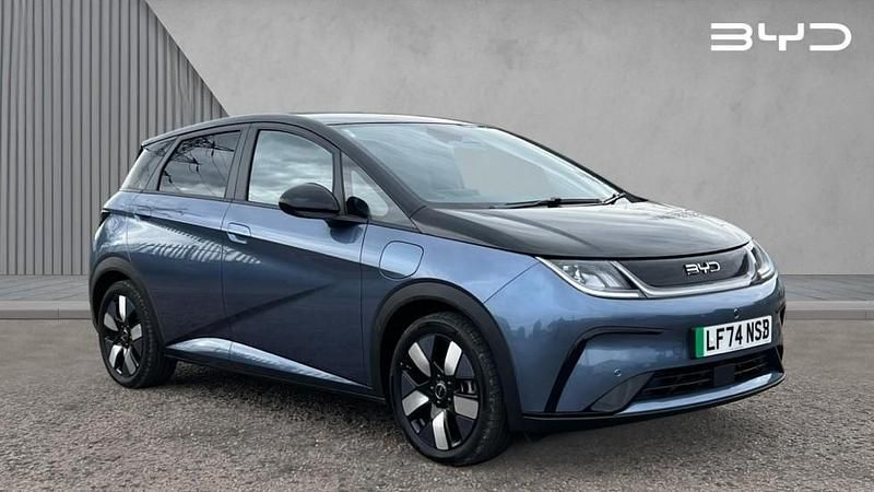 Jet black Used 2025 BYD Dolphin Design Hatchback | £21,061 (Fair price) - Image 1/4