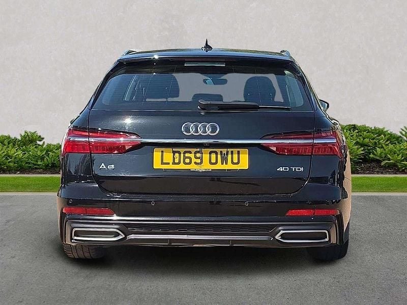 Used Audi A6 S-Line 204 HP (150 kW) 2019 Black Estate