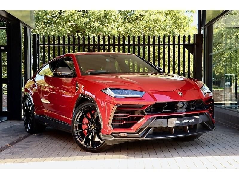 Red Used 2021 Lamborghini Urus SUV | £193,250 (A bit pricey) - Image 1/4