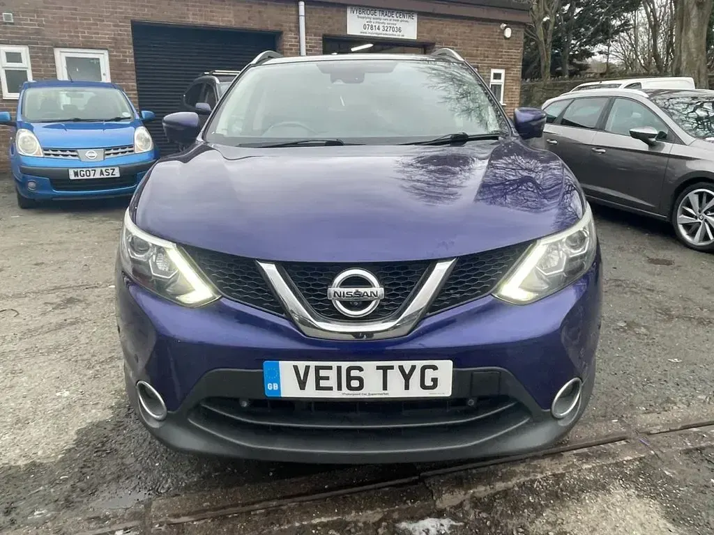 Used Nissan Qashqai S 130 HP (95 kW) 2016 Blue SUV