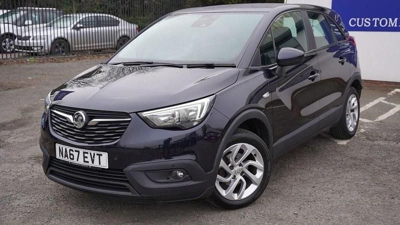 Used Vauxhall Crossland X S 99 HP (72 kW) 2017 Blue SUV