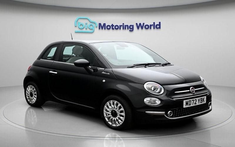 Used Fiat 500 Dolcevita 69 HP (50 kW) 2022 Black Hatchback