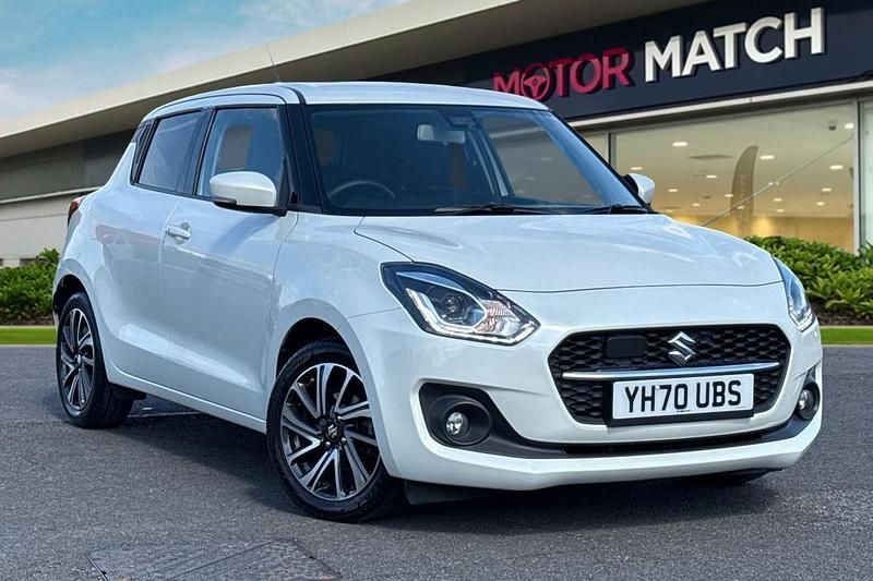 White Used 2020 Suzuki Swift SZ5 Hatchback | £13,000 (Fair price) - Image 1/4