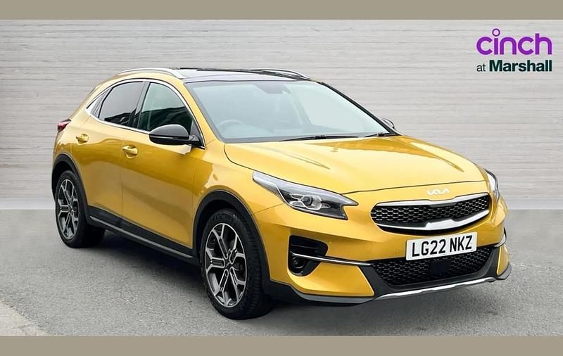 Yellow Used 2022 Kia XCeed SUV | £15,530 (Fair price) - Image 1/4