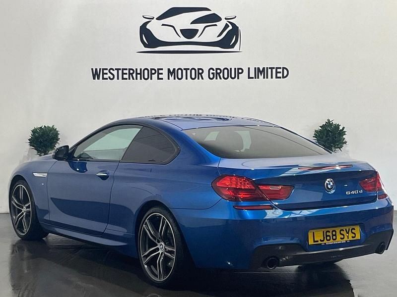 Begagnad BMW 640 M Sport 2019 Blå Sportkupé