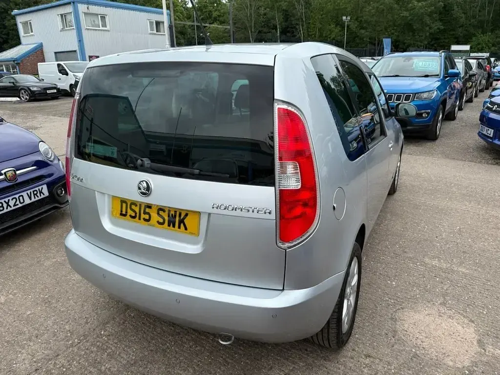 Used Skoda Roomster SE 105 HP (77 kW) 2015 Silver MPV