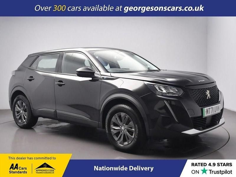 Black Used 2022 Peugeot 2008 Active Premium SUV | £11,950 (Fair price) - Image 1/4