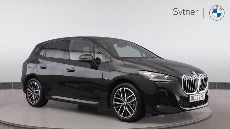 Black Used 2023 BMW 220 Active Tourer M Sport MPV | £25,000 (Fair price) - Image 1/4