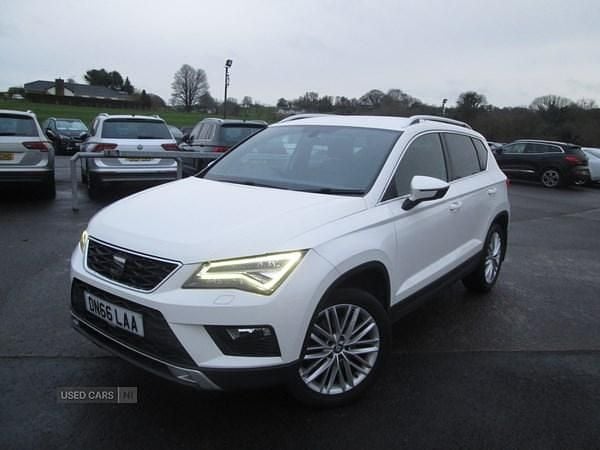 Used Seat Ateca 4Drive 190 HP (139 kW) 2016 White SUV