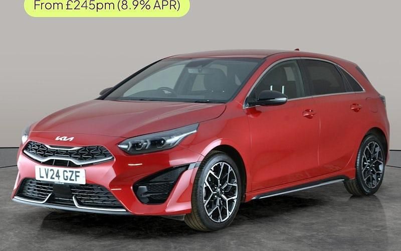 Used Kia Ceed GT-Line 160 HP (117 kW) 2023 Red Hatchback