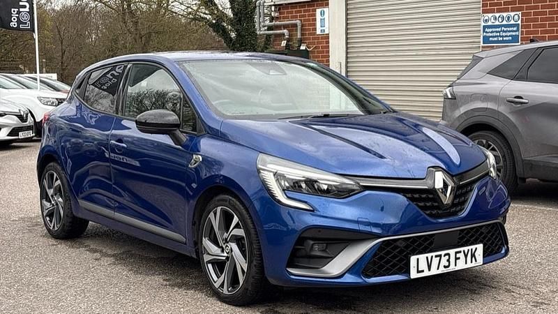 Used Renault Clio V RS Line 90 HP (66 kW) 2023 Blue  Hatchback