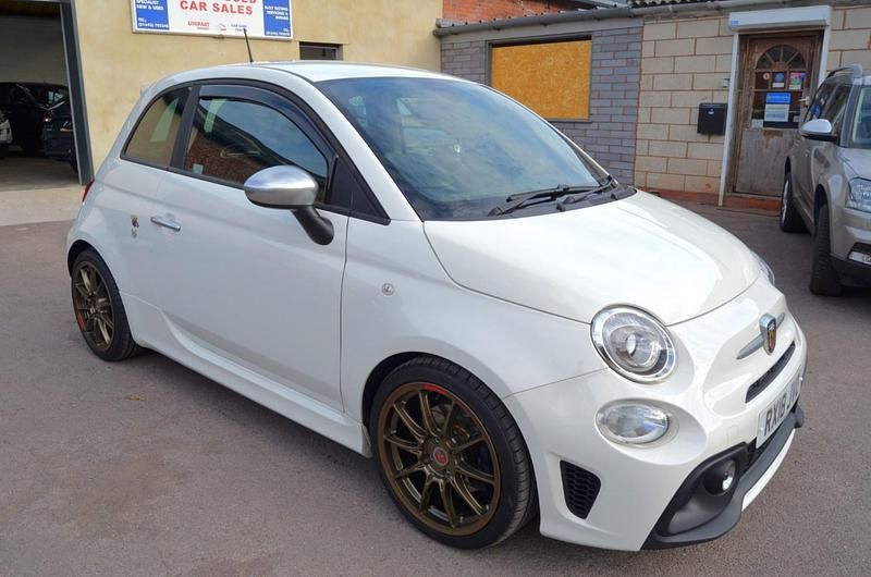 White Used 2018 Abarth 595 Turismo Hatchback | £8,995 (Fair price) - Image 1/4