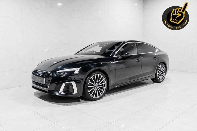 Used Audi A5 Sportback S-Line 163 HP (119 kW) 2022 Black Hatchback