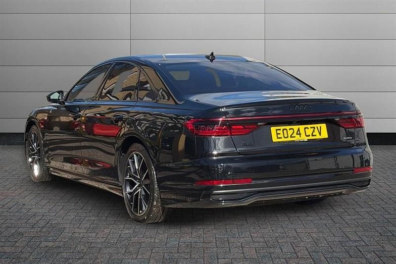 Used Audi A8 Black Edition 286 HP (210 kW) 2024 Black Sedan