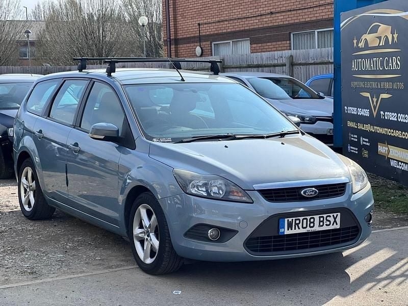 Used Ford Focus Zetec 100 HP (73 kW) 2008 Blue Estate