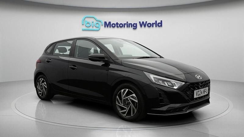 Black Used 2024 Hyundai i20 Advanced Hatchback | £14,700 (Good price) - Image 1/4