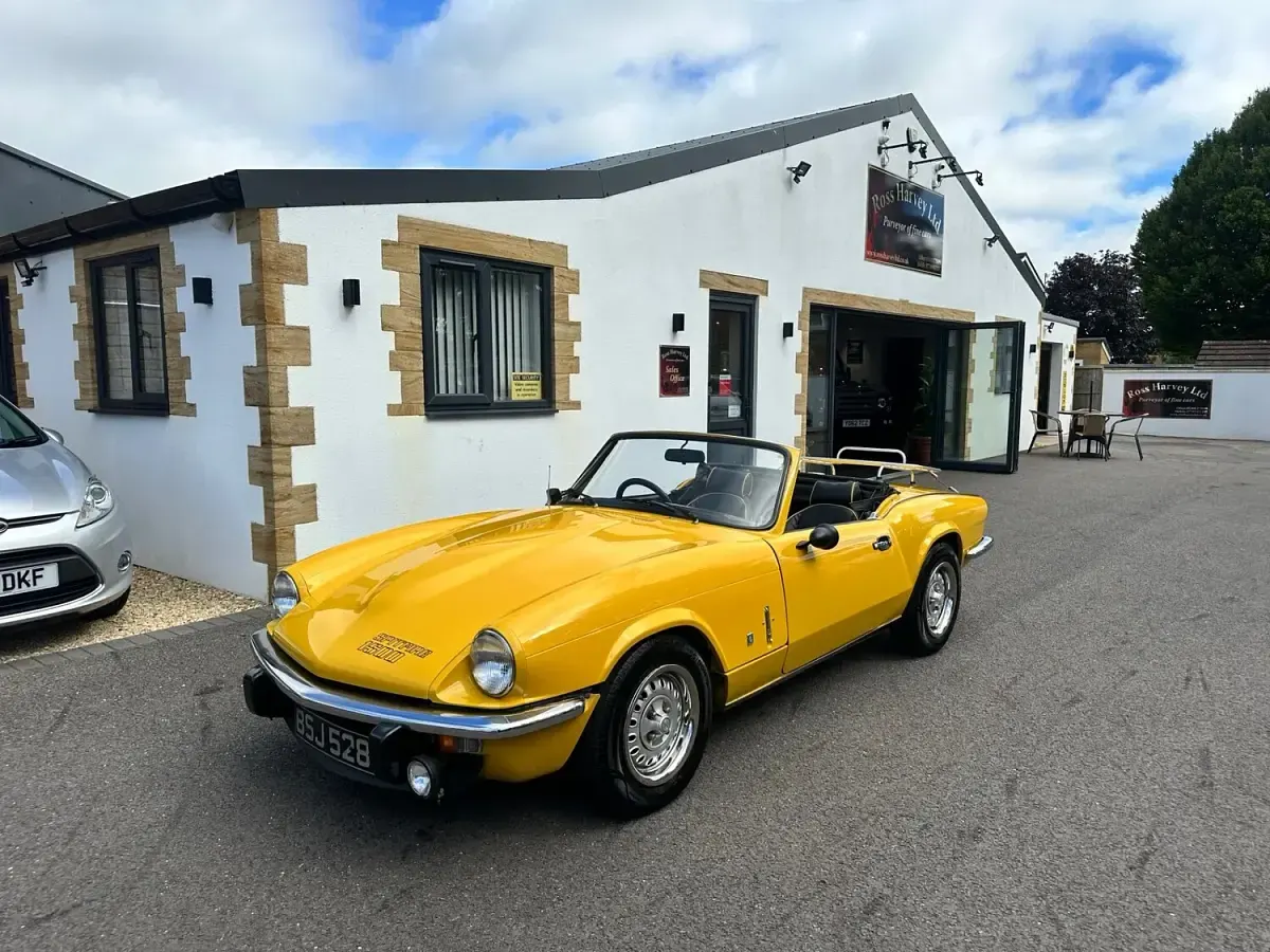 Used Triumph Spitfire 1979 Yellow Cabriolet