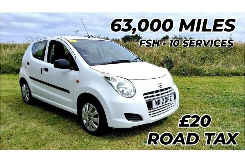 White Used 2012 Suzuki Alto Hatchback | £3,495 (A bit pricey) - Image 1/1