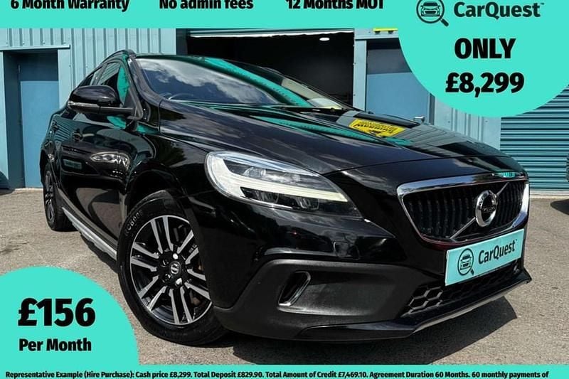 Black Used 2016 Volvo V40 CC Plus Estate | £8,299 (Fair price) - Image 1/1