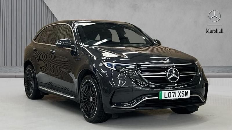 Used Mercedes EQC400 AMG Line Premium Plus 300 kW (408 HP) 2022 Grey SUV