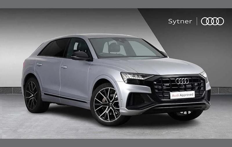Silver Used 2021 Audi Q8 Black Edition SUV | £46,000 (Fair price) - Image 1/4
