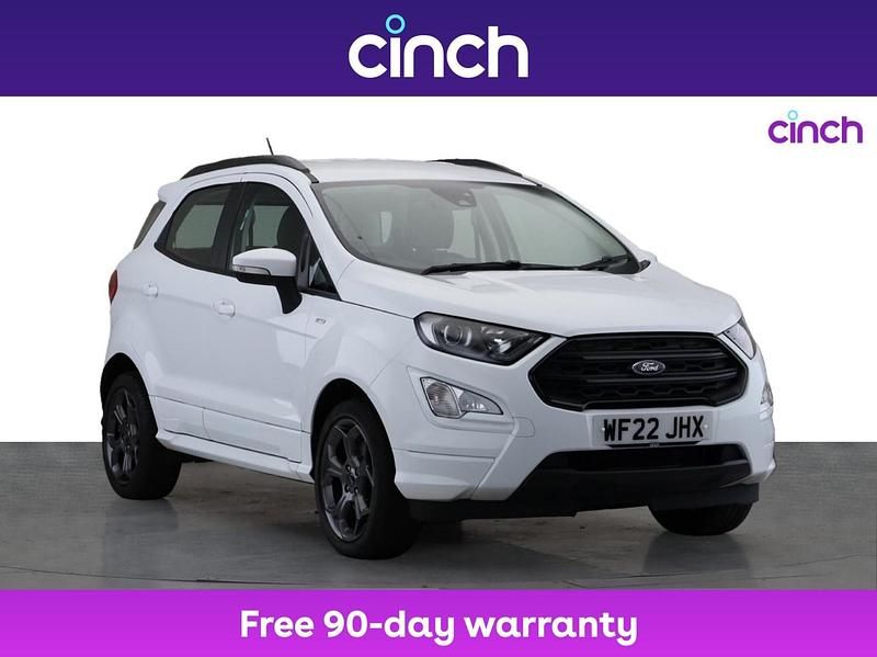 White Used 2022 Ford Ecosport ST-Line SUV | £12,699 (Fair price) - Image 1/3
