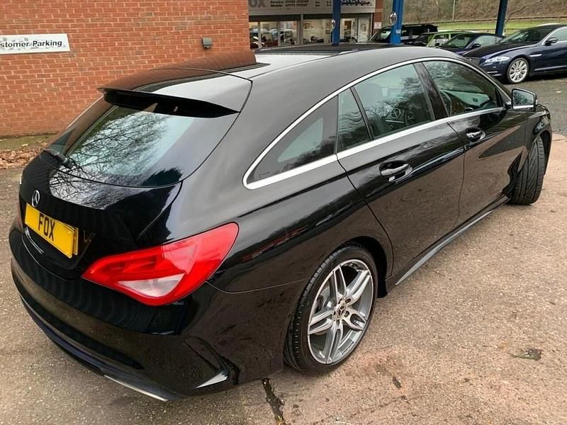 Used Mercedes CLA200 Shooting Brake AMG line 2019 Black Estate