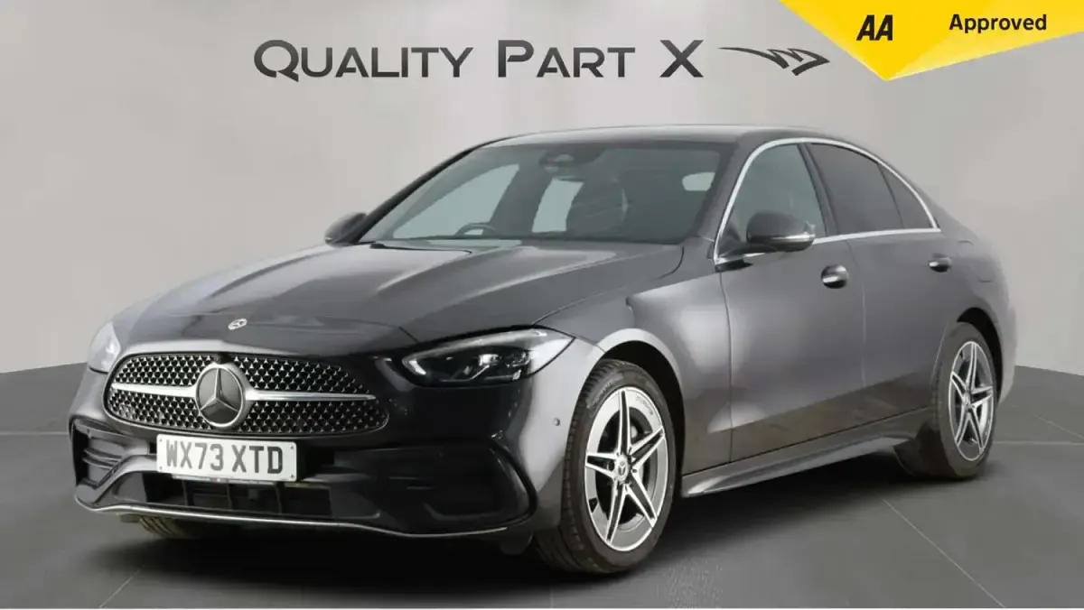 Used Mercedes C300e AMG line 2023 Grey Sedan