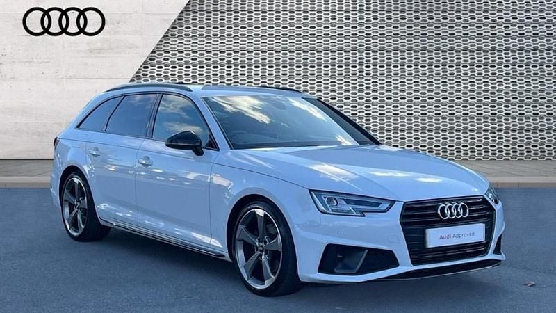 White Used 2019 Audi A4 Black Edition Estate | £20,067 (Fair price) - Image 1/4