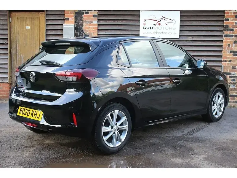 Used Vauxhall Corsa 75 HP (55 kW) 2020 Black Hatchback
