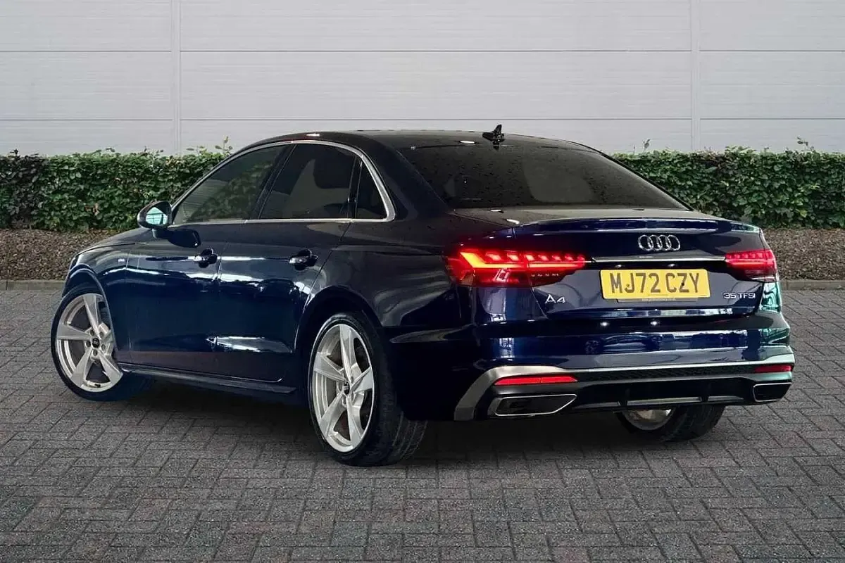 Used Audi A4 S-Line 2022 Blue Sedan