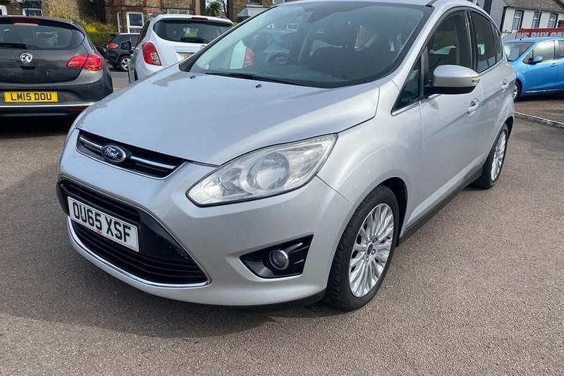 Used Ford C-MAX Titanium 115 HP (84 kW) 2015 Silver MPV