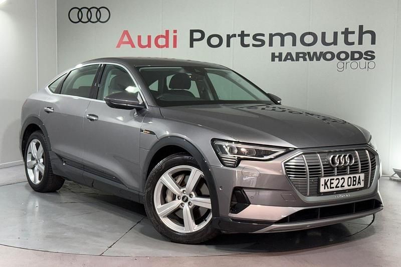 Grey Used 2022 Audi e-tron Black Edition SUV | £22,640 (Super price) - Image 1/3