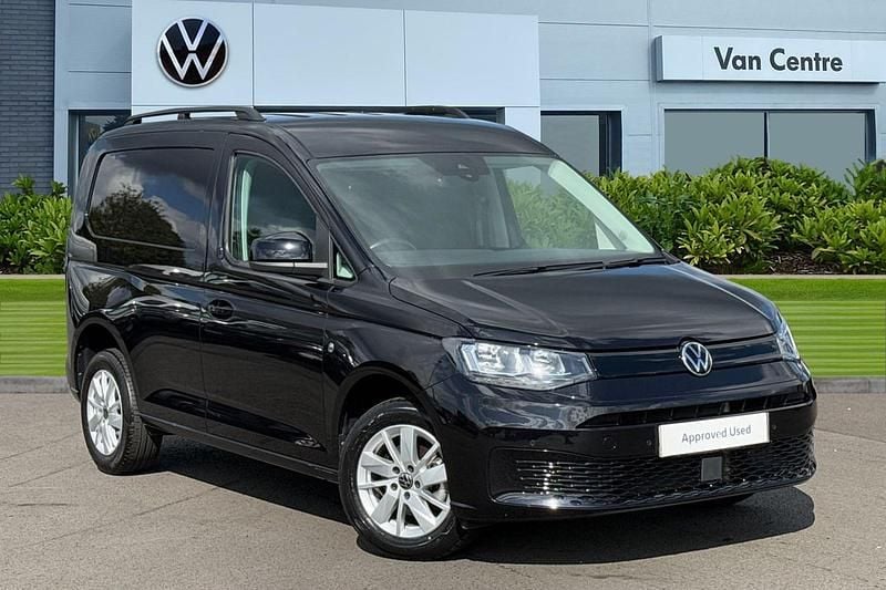 Black Used 2024 VW Caddy Pro MPV | £18,791 (Good price) - Image 1/4