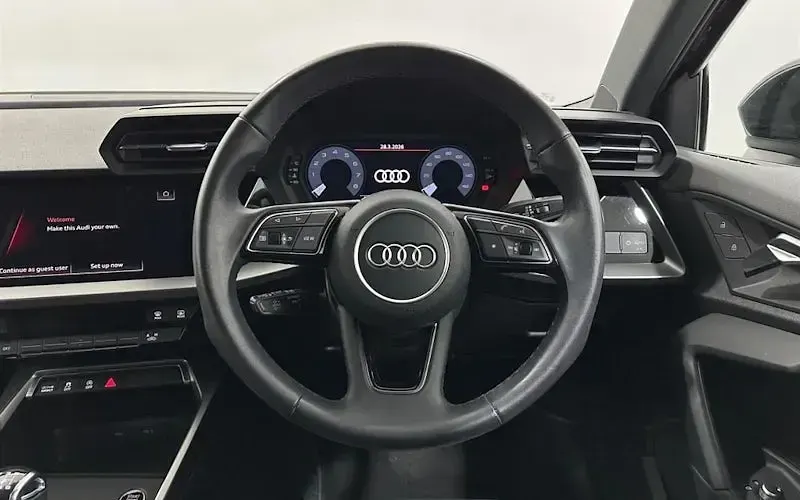 Used Audi A3 Sport 110 HP (80 kW) 2022 Black Sedan