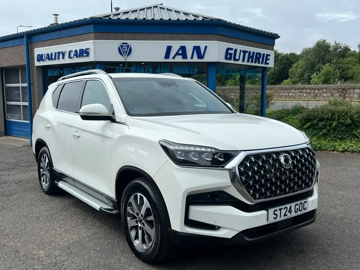 Used KGM Rexton 2024 Grand white SUV