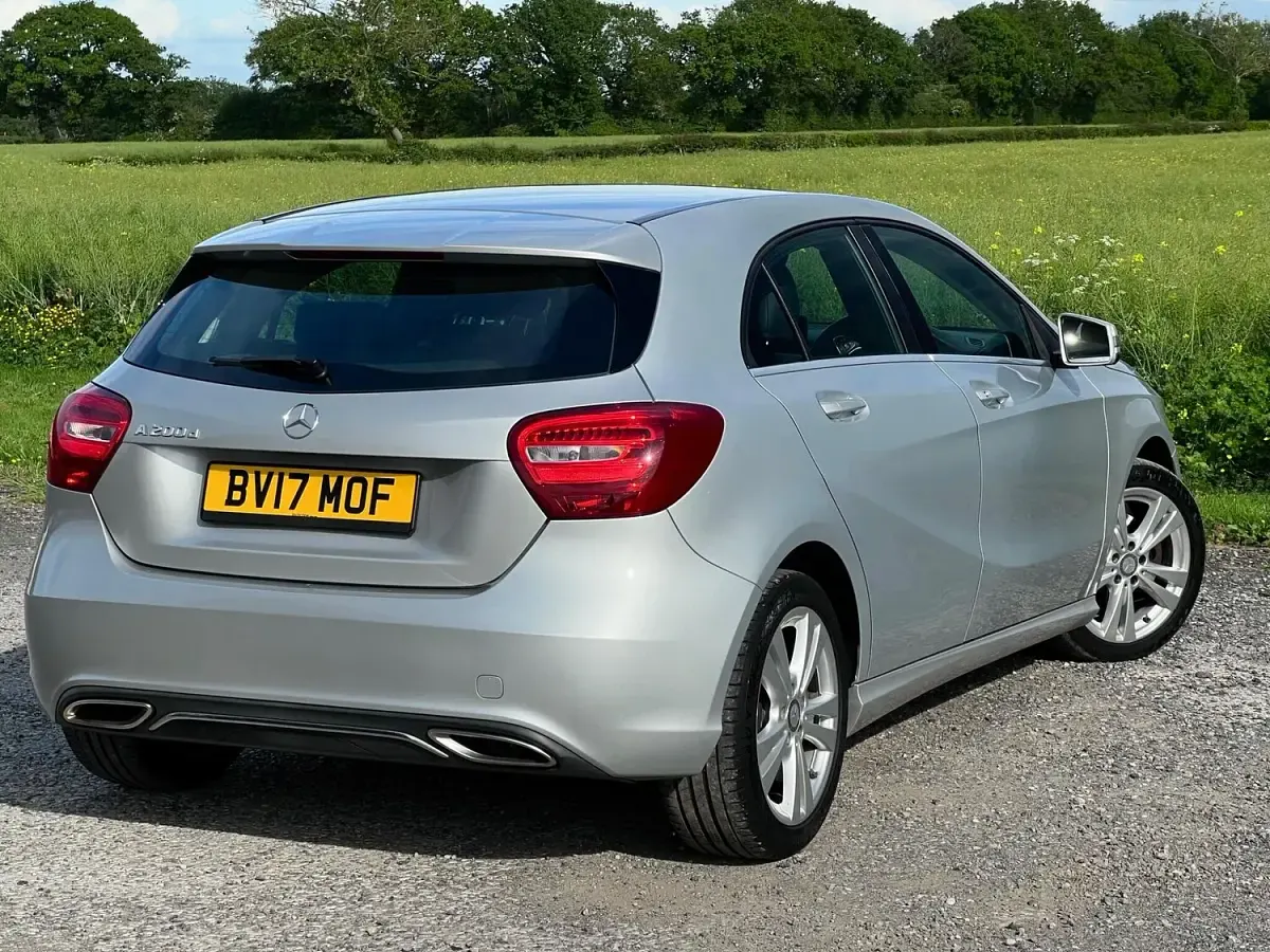 Used Mercedes A200 2017 Silver Hatchback