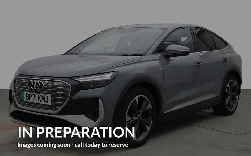 Used Audi Q4 Sportback e-tron S-Line 150 kW (204 HP) 2022 Grey SUV