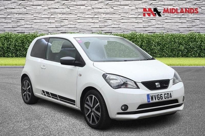 Used Seat Mii FR-Line 75 HP (55 kW) 2016 White Hatchback