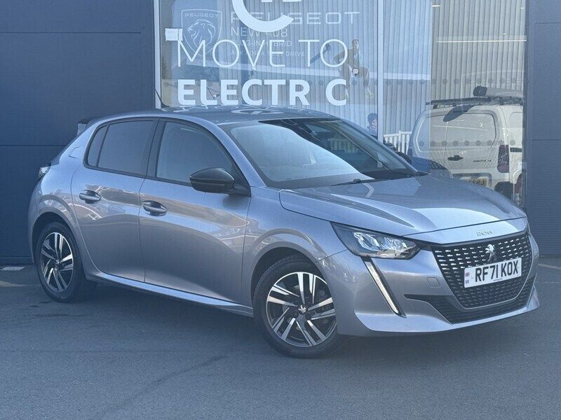 Grey Used 2022 Peugeot 208 Allure Premium Hatchback | £16,495 (Fair price) - Image 1/4