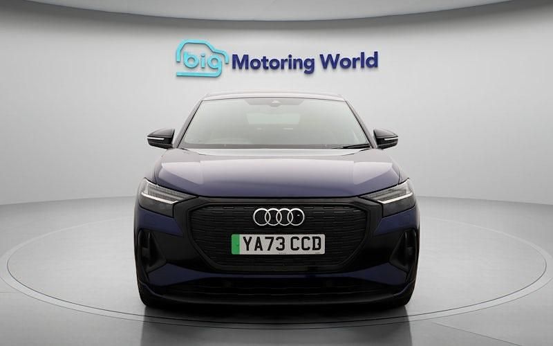 Used Audi Q4 Sportback e-tron 150 kW (204 HP) 2022 Blue SUV