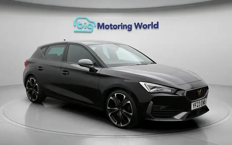 Used Cupra Leon VZ2 310 HP (228 kW) 2023 Black Hatchback