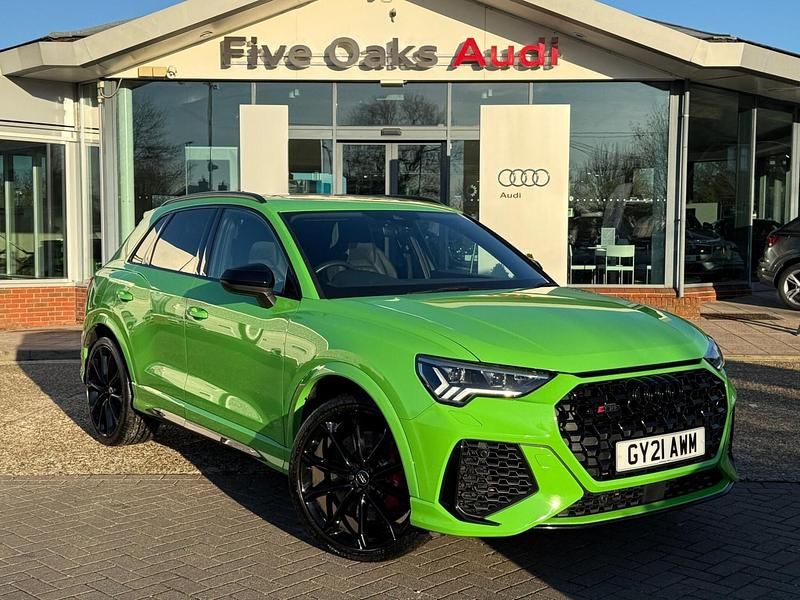 Green Used 2021 Audi RS Q3 Sport SUV | £42,590 (Fair price) - Image 1/4