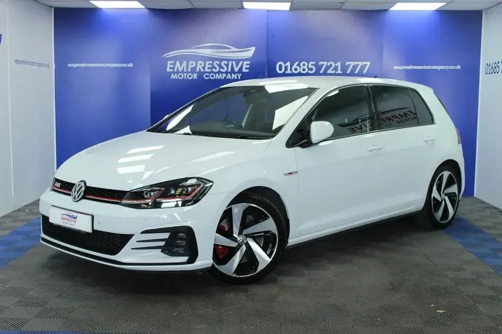 Second-hand VW Golf VII GTI 245 CP (180 kW) 2020 Alb Hatchback