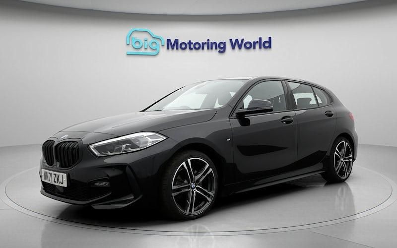 Used BMW 118 M Sport 136 HP (100 kW) 2021 Black Hatchback